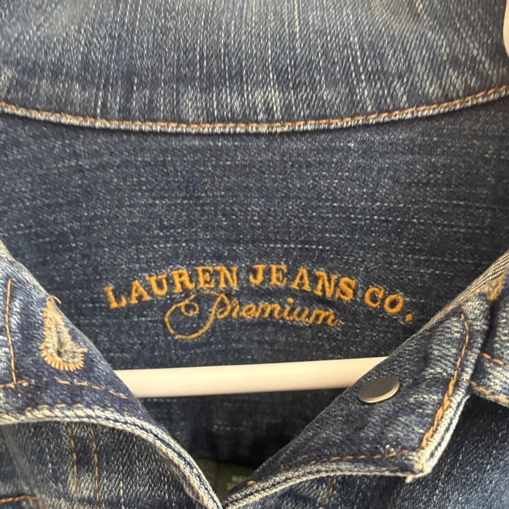 Ralph Lauren Classic Blue Denim Jacket - Picture 2 of 7